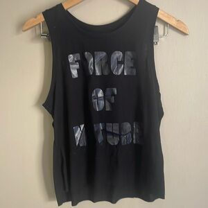 Old Navy Active “Force of Nature” black tank